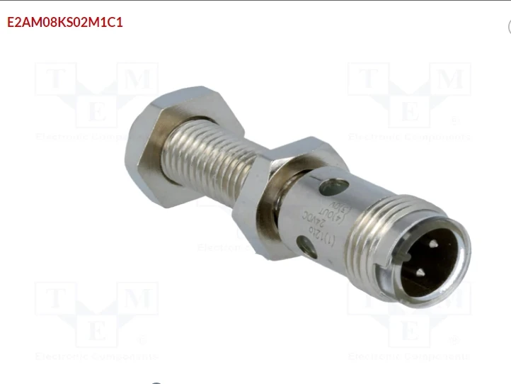 OMRON E2A-M08KS02-M1-C1 OUT: NPN / NO; 0÷2 ملی میٹر؛ 12÷24VDC؛ M12; IP67; 200mA