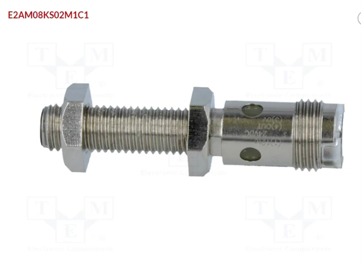 OMRON E2A-M08KS02-M1-C1 OUT: NPN / NO; 0÷2 ملی میٹر؛ 12÷24VDC؛ M12; IP67; 200mA