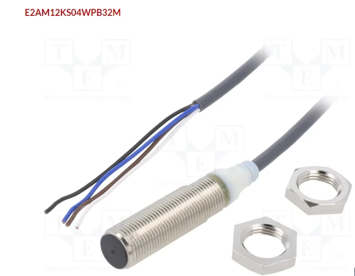 OMRON E2A-M12KS04-WP-B3 2M OUT: PNP / NO + NC; 0÷4 ملی میٹر؛ 12÷24VDC؛