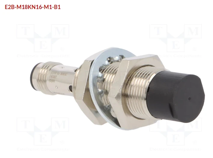 OMRON E2B-M18KN16-M1-B1 OUT: PNP / NO; 0÷16 ملی میٹر؛ 10÷30VDC؛ M18;