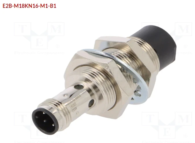 OMRON E2B-M18KN16-M1-B1 OUT: PNP / NO; 0÷16 ملی میٹر؛ 10÷30VDC؛ M18;