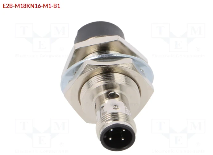 OMRON E2B-M18KN16-M1-B1 OUT: PNP / NO; 0÷16 ملی میٹر؛ 10÷30VDC؛ M18;
