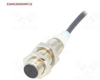 OMRON E2A-M12KS04-WP-C1 2M OUT: NPN / NO; 0÷4 ملی میٹر؛ 12÷24VDC؛ M12;